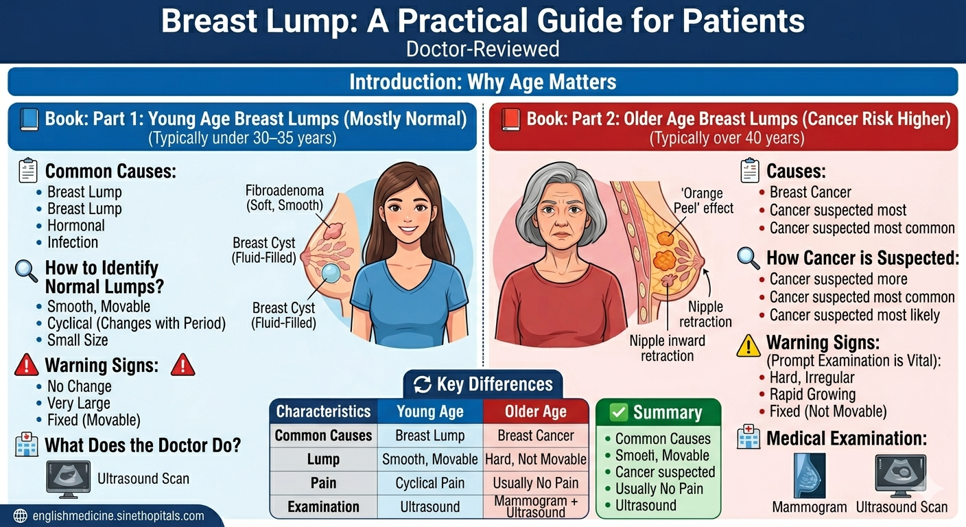 පියයුරු ගැටිත්ත — හේතු, අවදානම් ලකුණු, සහ කවදා වෛද්‍යවරයෙකු හමුවිය යුතුද — සිංහලෙන් මෙඩිසින්