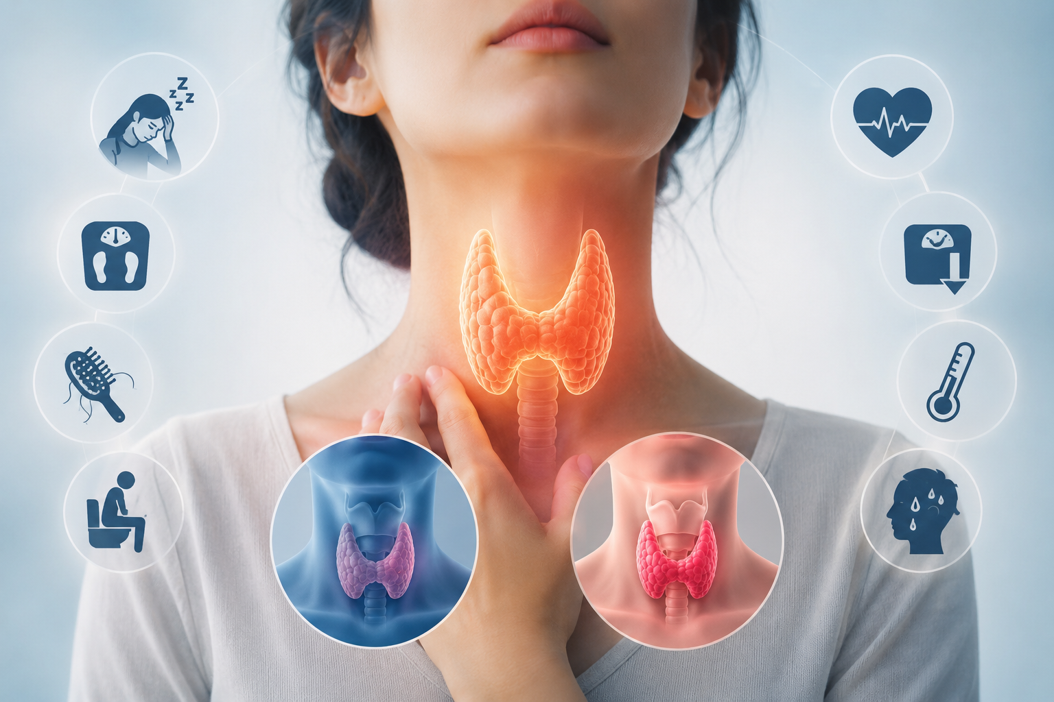 තයිරොයිඩ් රෝග ලක්ෂණ — thyroid symptoms sinhala